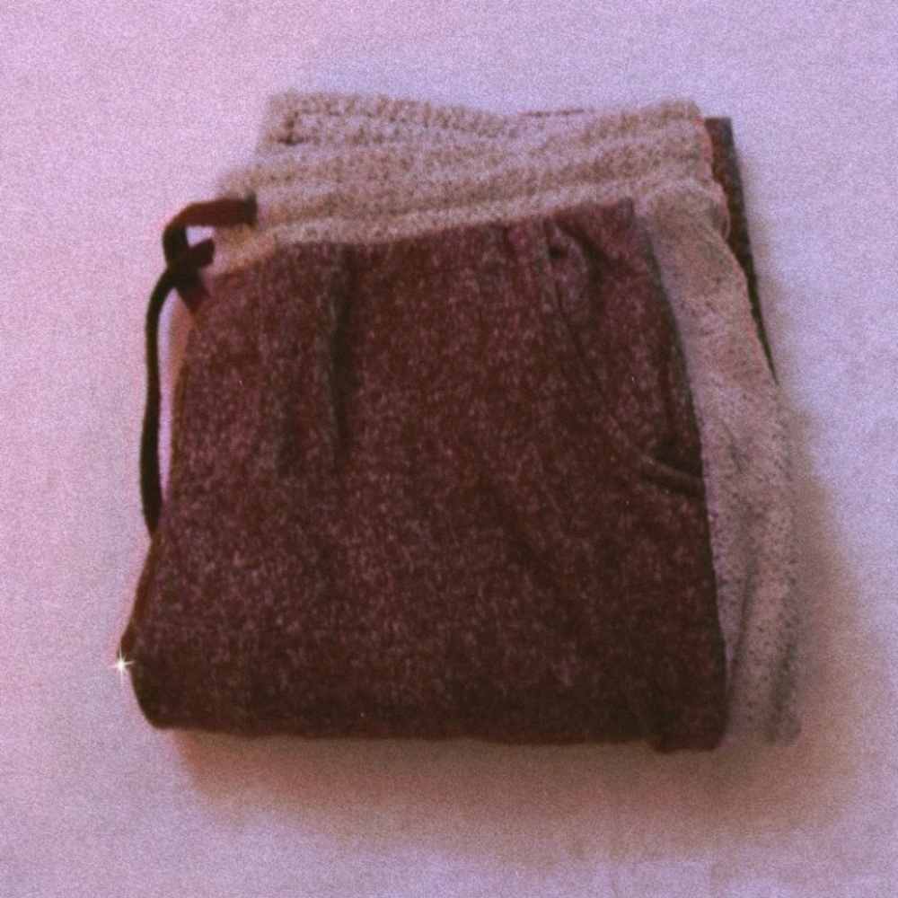 Knit Purple Joggers